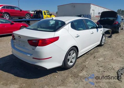 2015 Kia Optima Lx from USA, damaged, VIN KNAGM4A78F5639838